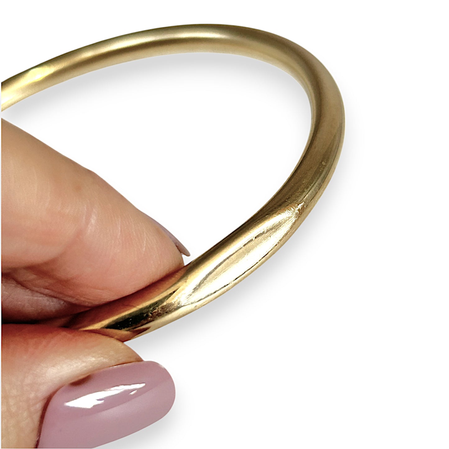 GOLD DEAL | FLASH SALE 9ct Gold Hollow Comfort Round Bangle