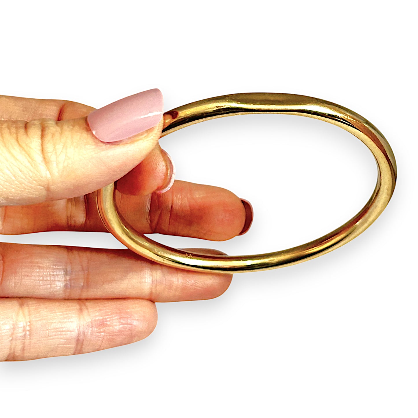 GOLD DEAL | FLASH SALE 9ct Gold Hollow Comfort Round Bangle