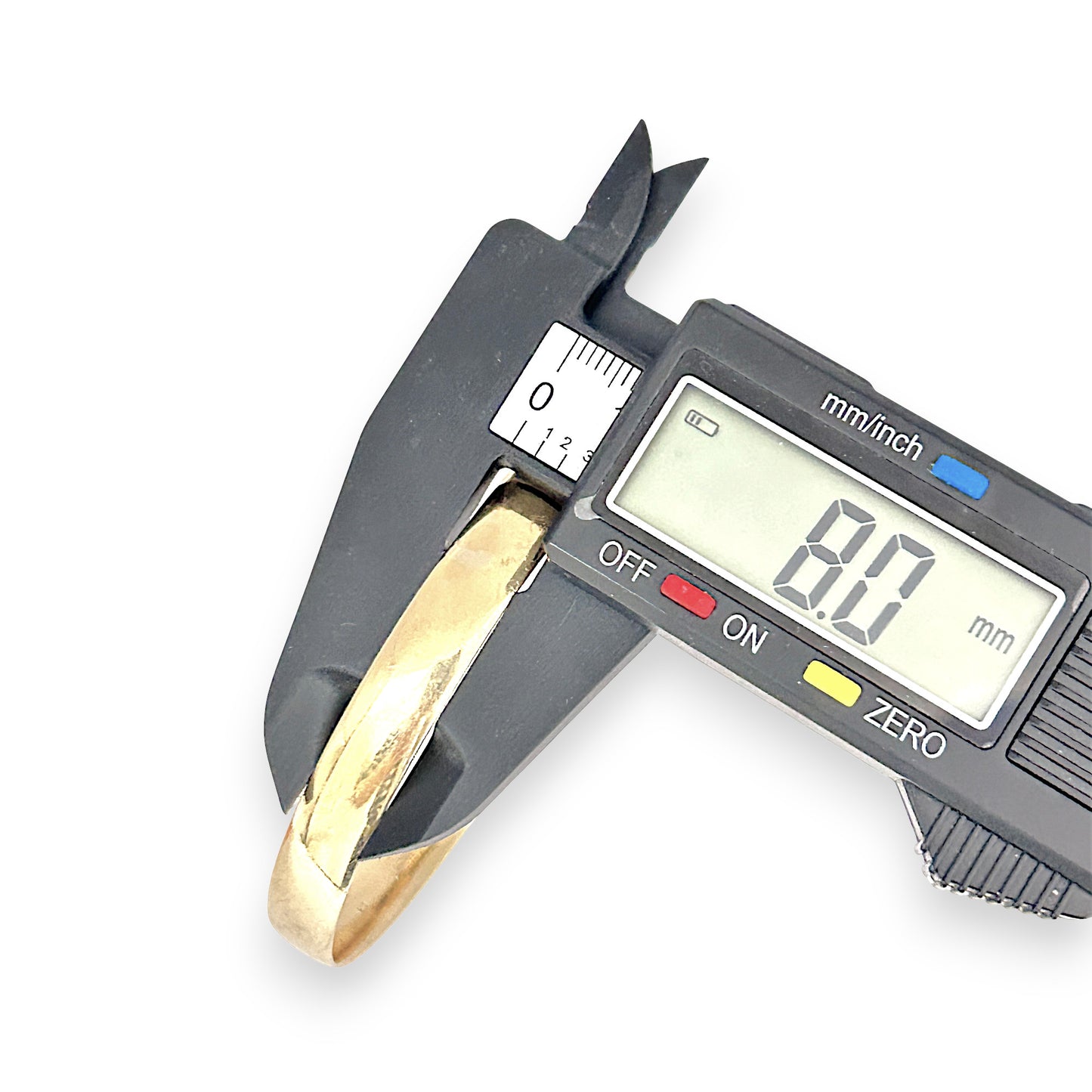 GOLD DEAL | 9ct (9K) Gold Expansive 65mm x 8mm Solid Bangle Valuation $4,550