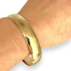 GOLD DEAL | 9ct (9K) Gold MICHAEL HILL 66mm Classic Oval Bangle - Vintage Style