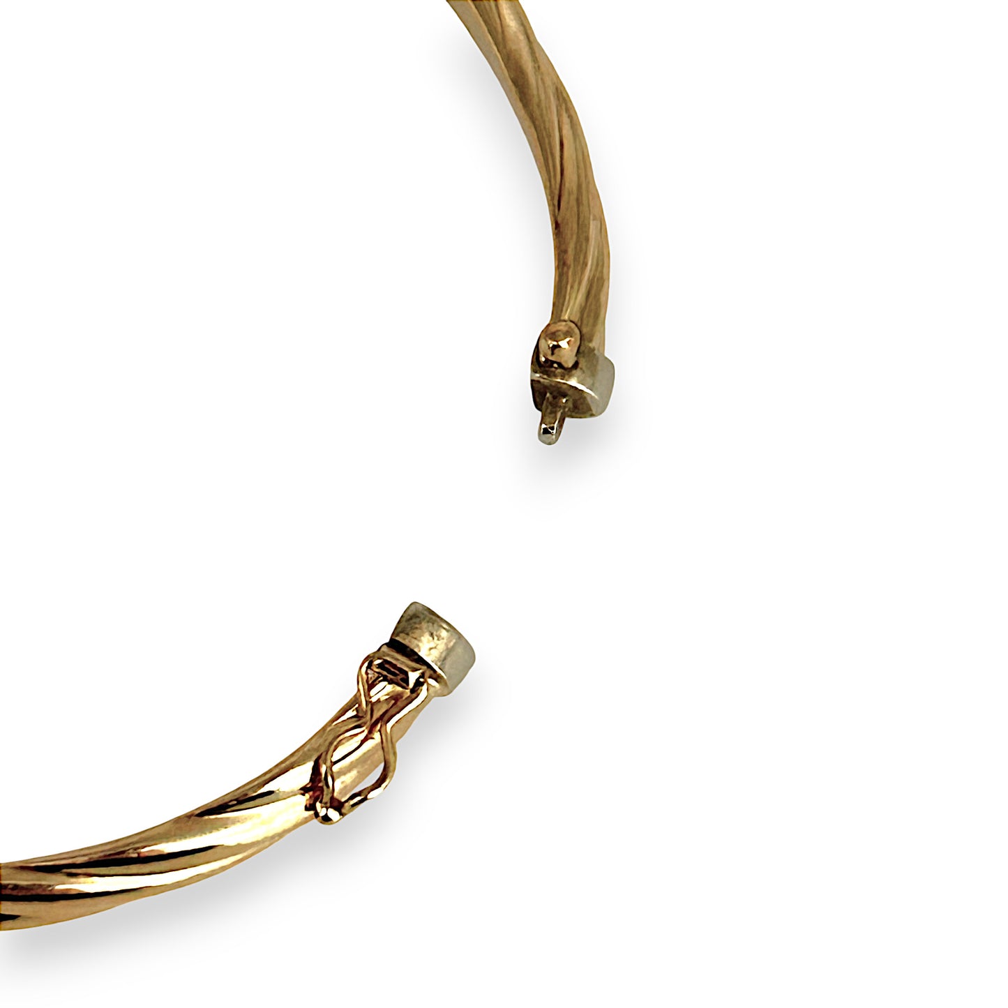 GOLD DEAL | 9ct Gold Billowed Hollow Bangle Bracelet