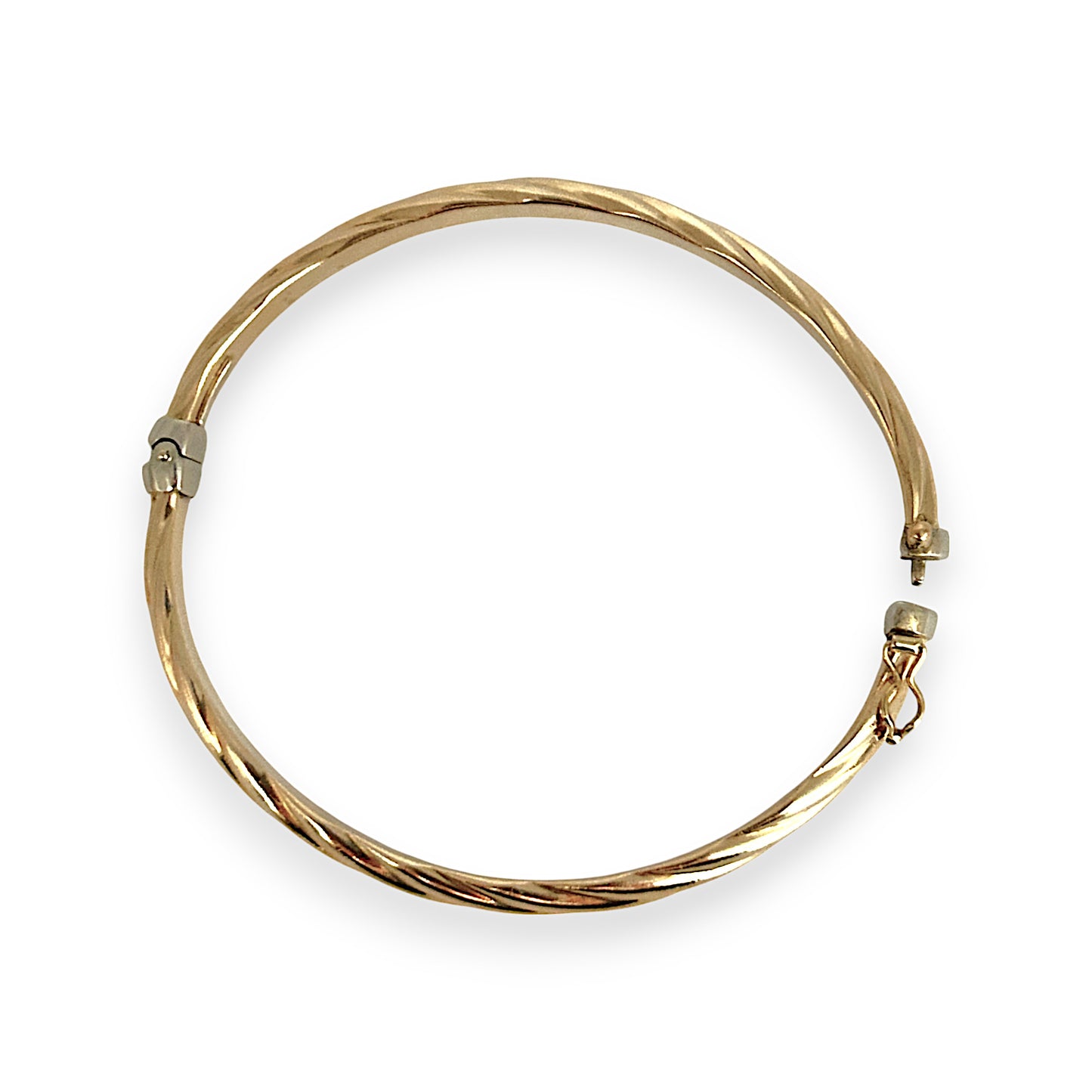 GOLD DEAL | 9ct Gold Billowed Hollow Bangle Bracelet