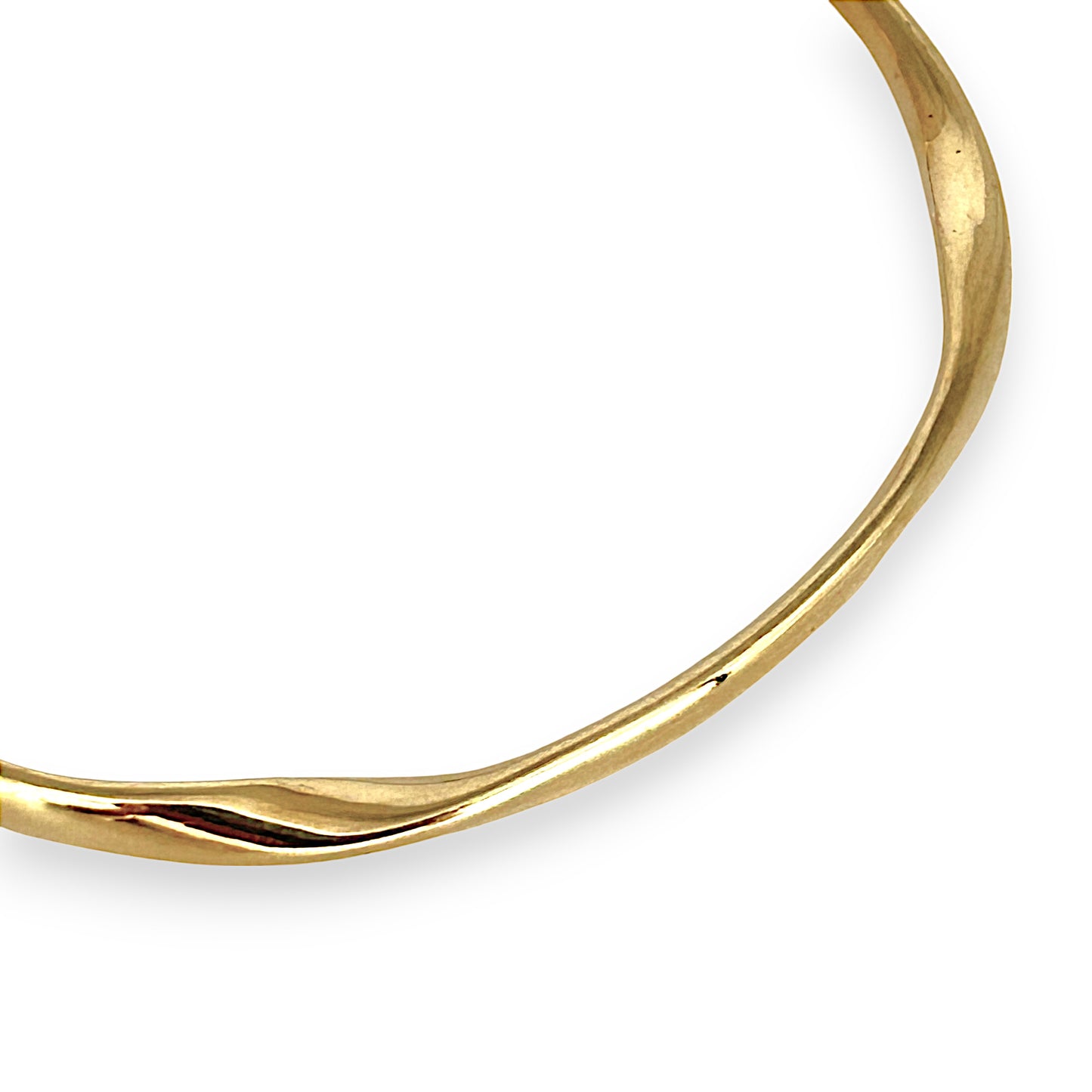 GOLD DEAL | 9ct (9K) Gold Graceful Twists Bangle Valuation $3,650