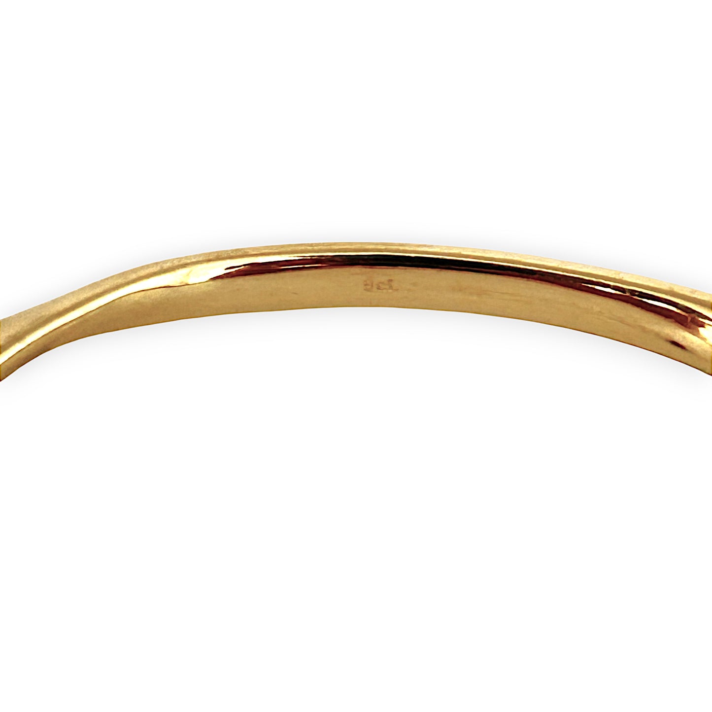 GOLD DEAL | 9ct (9K) Gold Graceful Twists Bangle Valuation $3,650