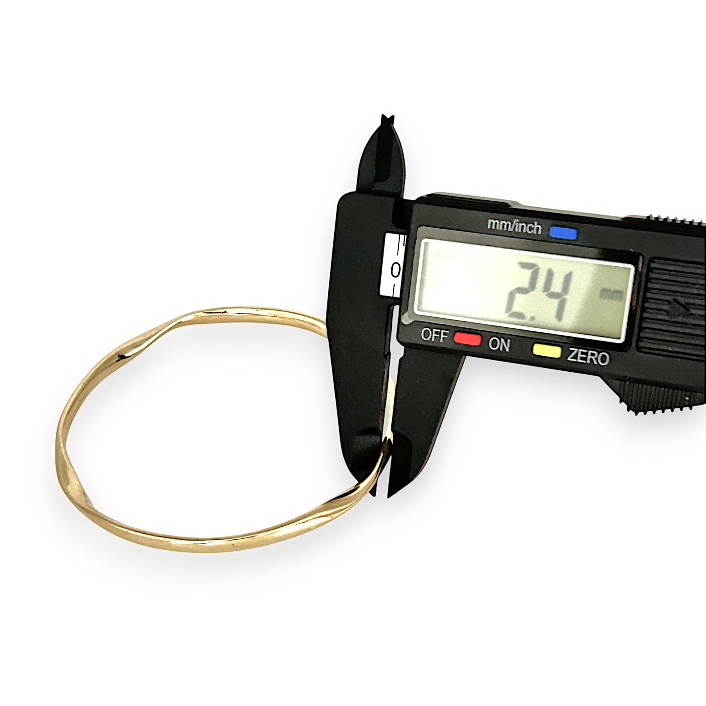 GOLD DEAL | 9ct (9K) Gold Graceful Twists Bangle Valuation $3,650