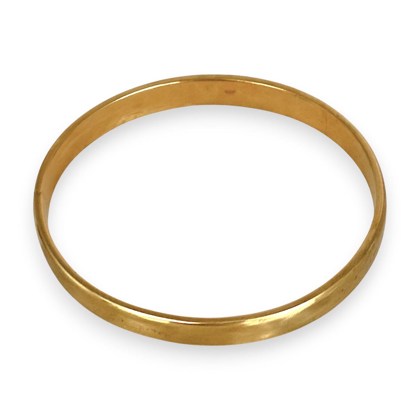 GOLD DEAL | 9ct (9K) Gold Robust Solid Oval Heavy-Duty Bangle