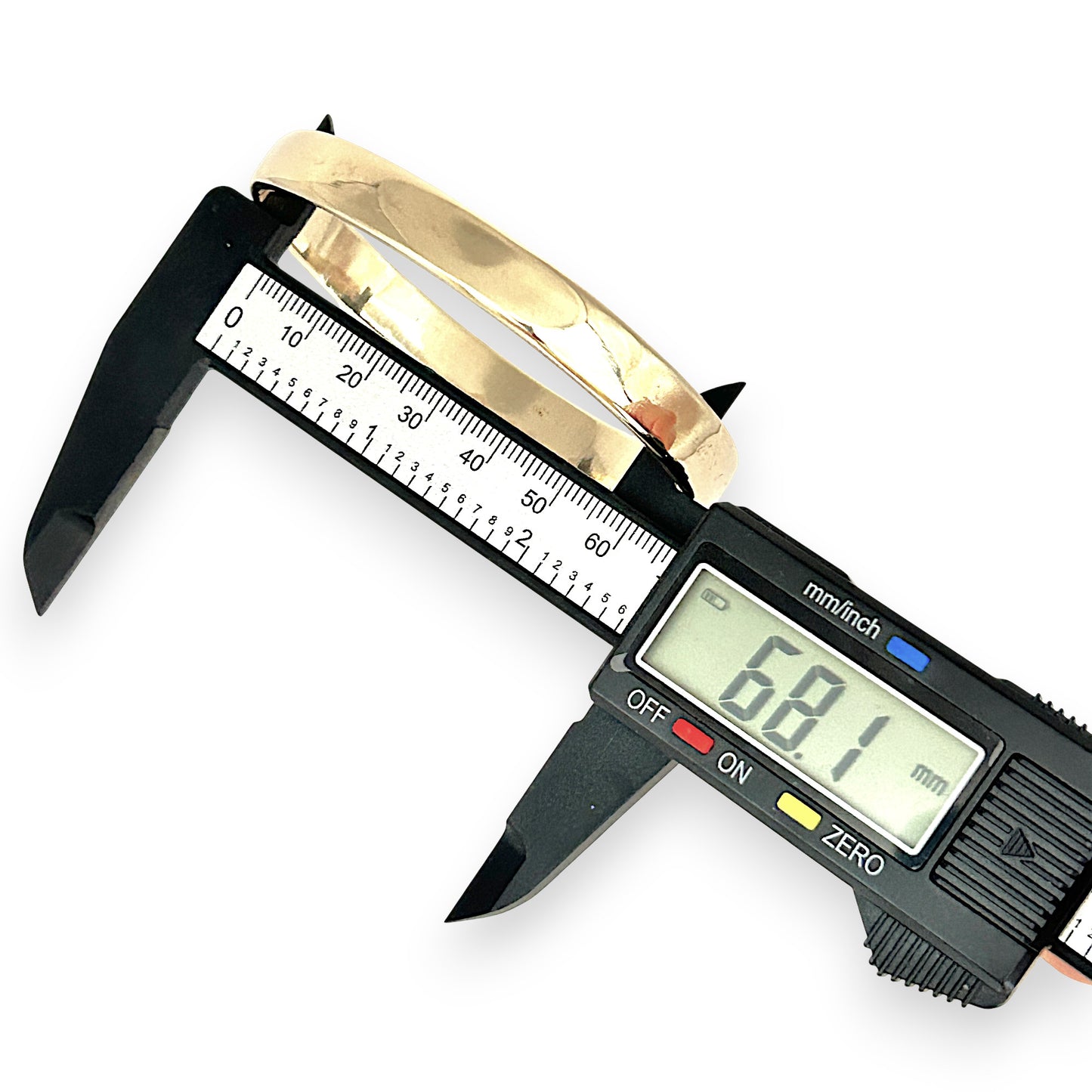 GOLD DEAL | 9ct (9K) Gold Robust Solid Oval Heavy-Duty Bangle