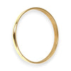 GOLD DEAL | 9ct (9K) Gold Robust Solid Oval Heavy-Duty Bangle