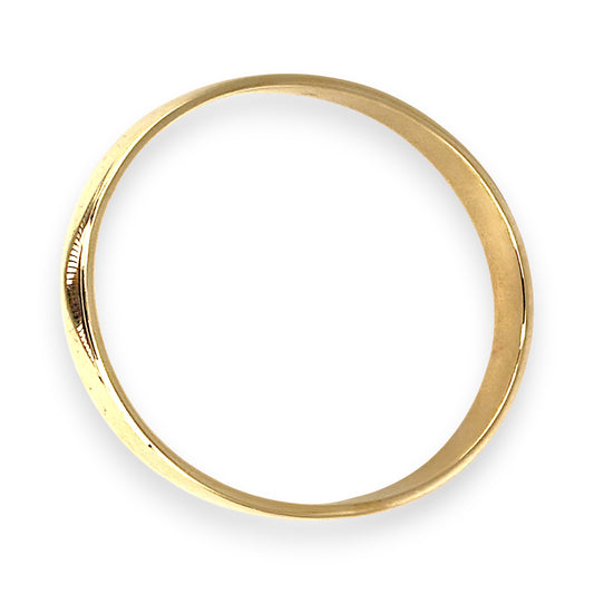 GOLD DEAL | 9ct (9K) Gold Robust Solid Oval Heavy-Duty Bangle