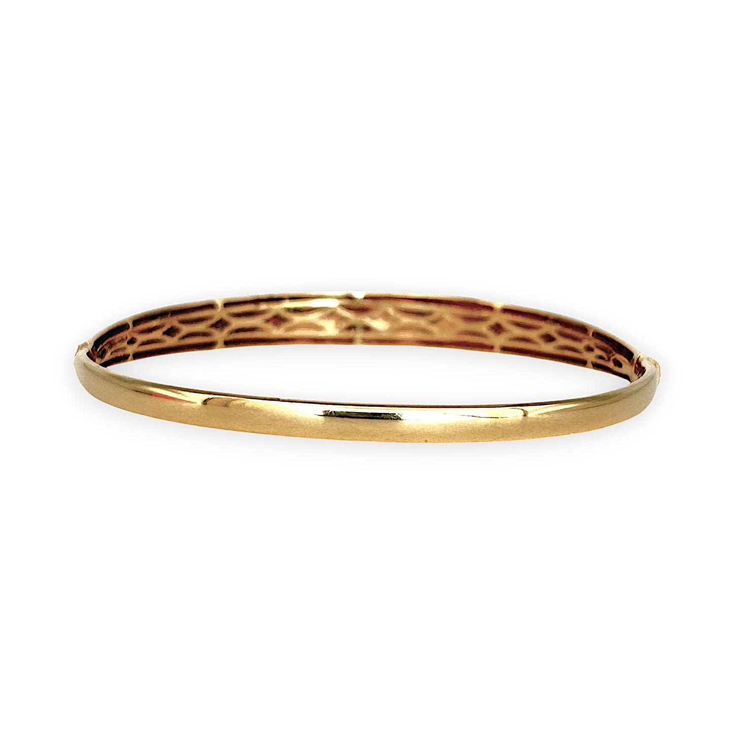 GOLD DEAL | 9K Gold Etoile Snap Bangle with Diamonds