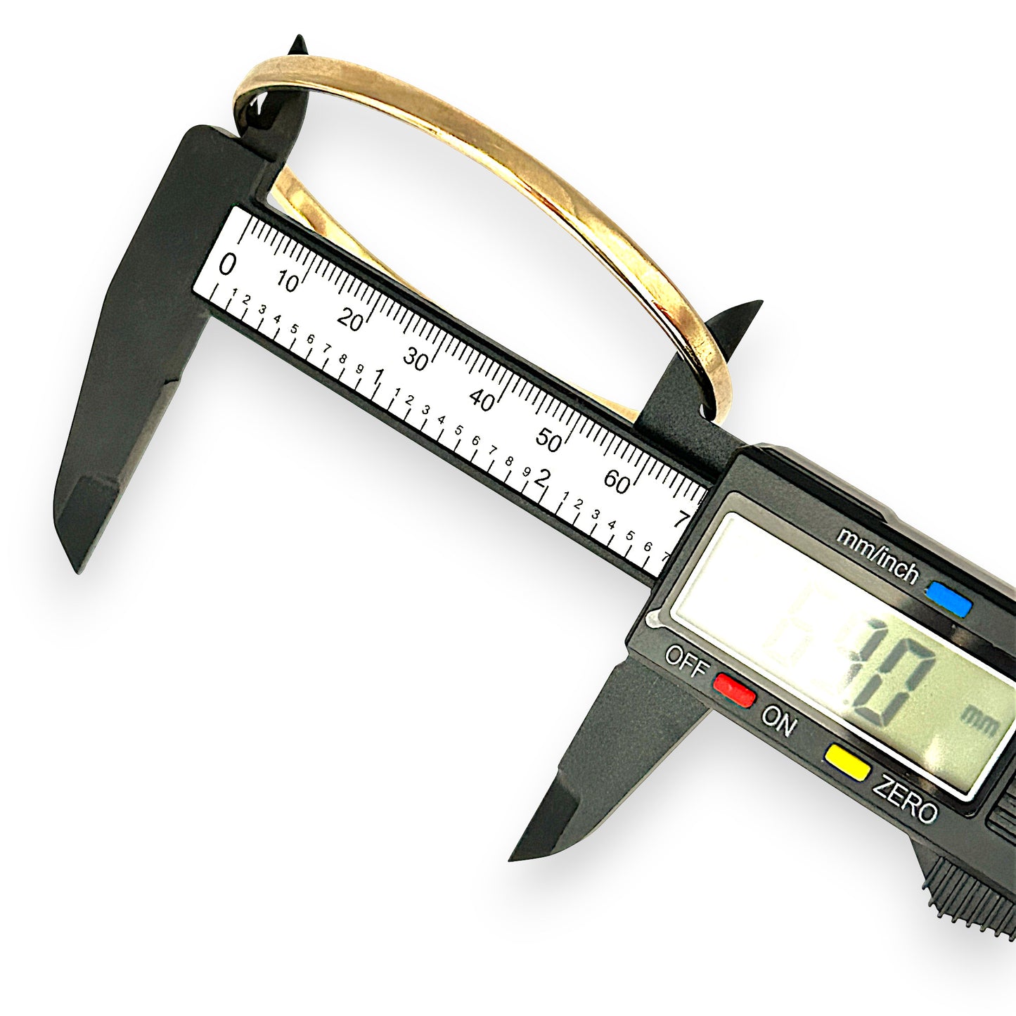 GOLD DEAL | 9ct (9K) Gold 68.0mm x 4.3mm Classic Solid Bangle Valuation $4,650