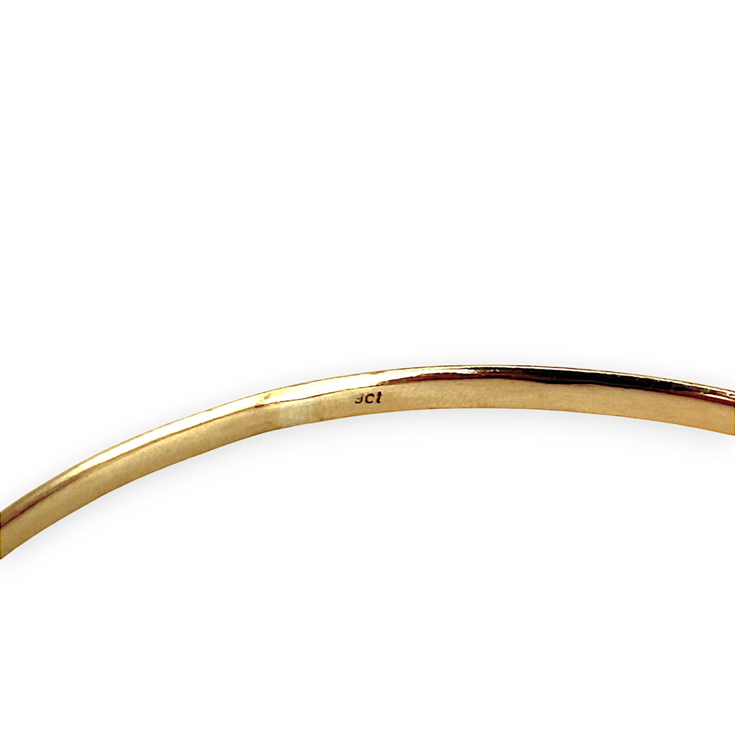 GOLD DEAL | 9ct (9K) Gold Classic Fine Round Bangle
