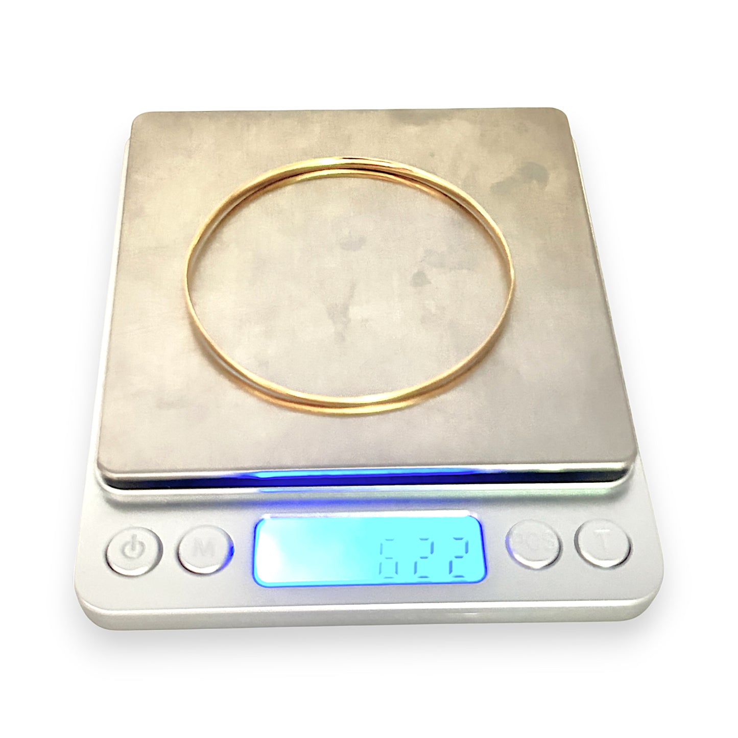 GOLD DEAL | 9ct (9K) Gold Classic Fine Round Bangle