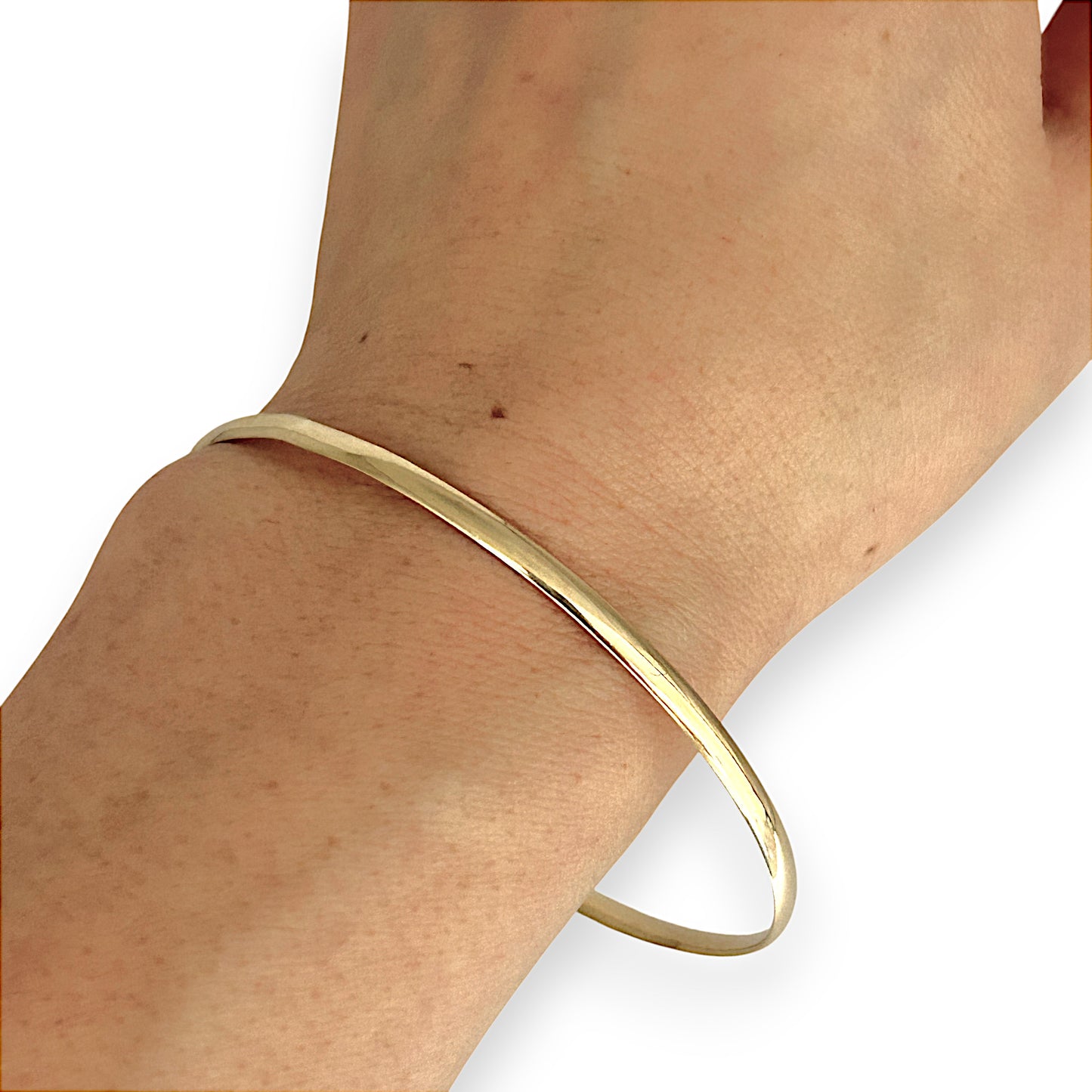 GOLD DEAL | 9ct (9K) Gold Classic Fine Round Bangle