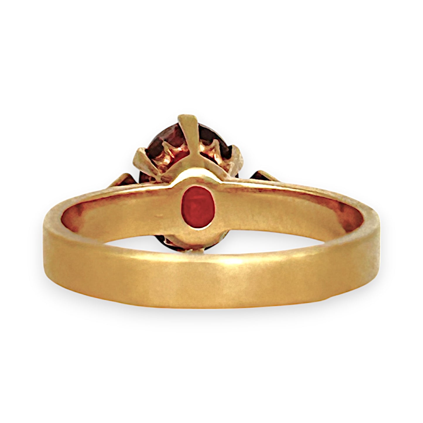 GOLD DEAL | 9ct (9K) Gold Elegant Ruby Accent Ring