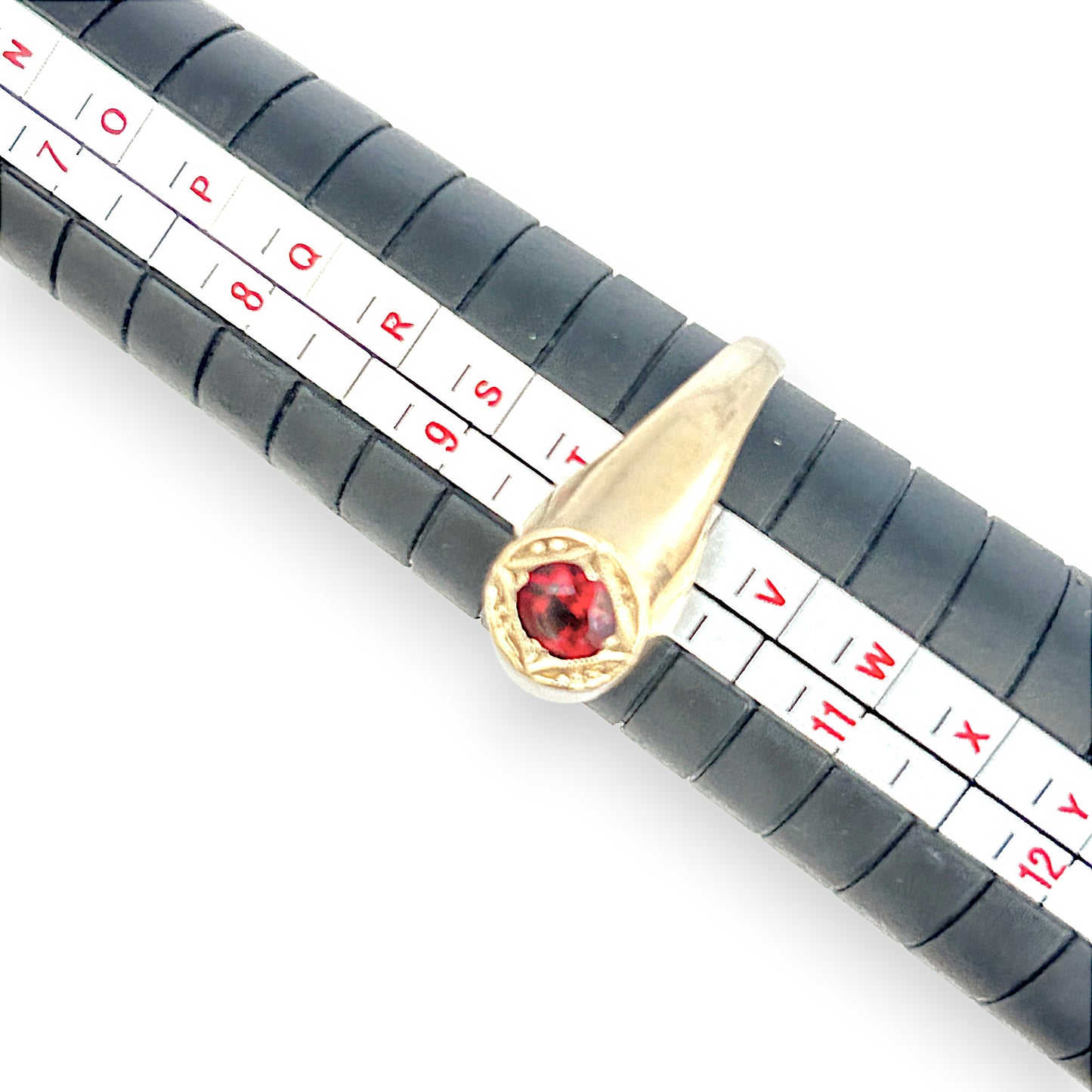 GOLD DEAL | FLASH SALE 9ct (9K) Gold Vintage Ruby Halo Ring Size U
