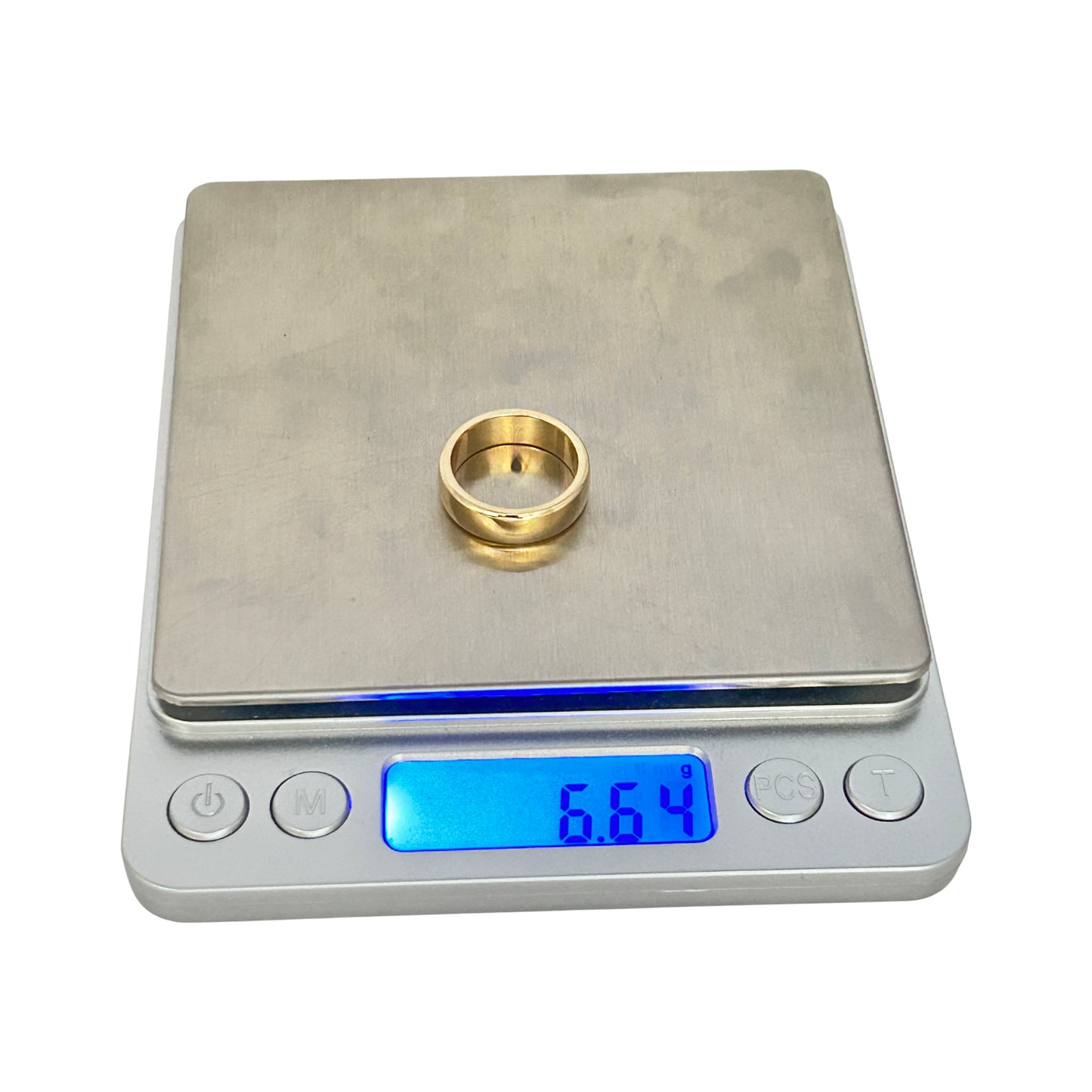 GOLD DEAL | FLASH SALE 9ct (9K) Gold Minimal Luxe Solid Band Size N