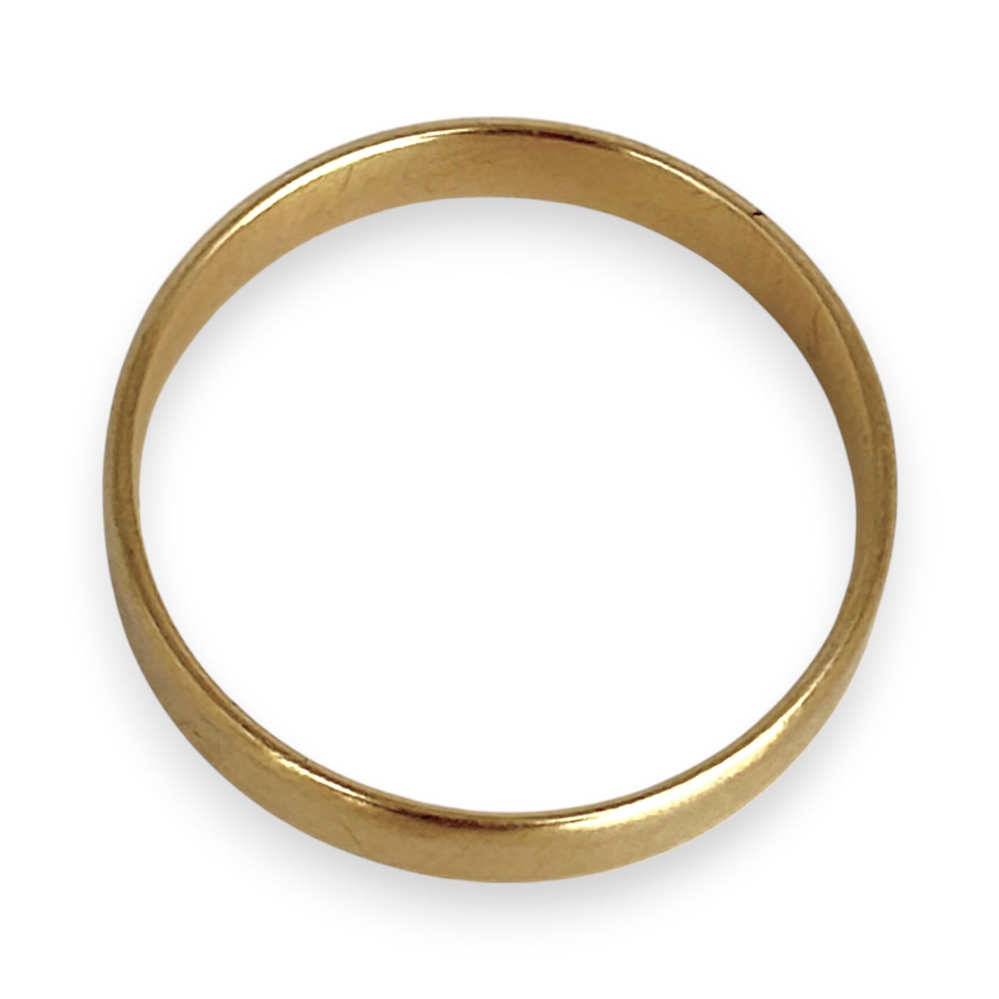 GOLD DEAL | 9ct (9K) Gold 4.4mm Minimalist Flat Band Ring Size T