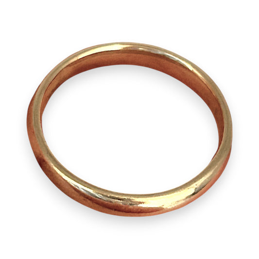 GOLD DEAL | 9ct (9K) Gold 3.8mm Minimalist Plain Band Ring Size V