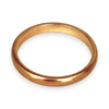 GOLD DEAL | 9ct (9K) Gold 2.9mm Minimalist Slim Plain Band Ring Size P