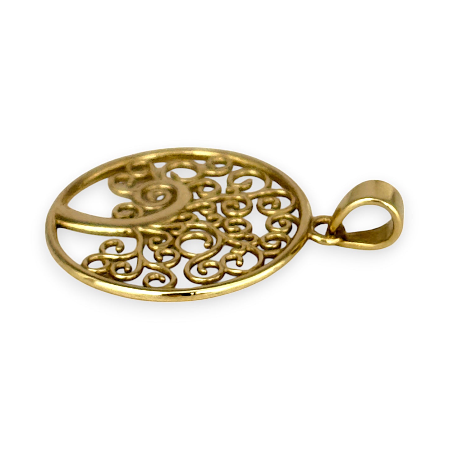 9ct Gold Tree of Life Pendant. R # 981