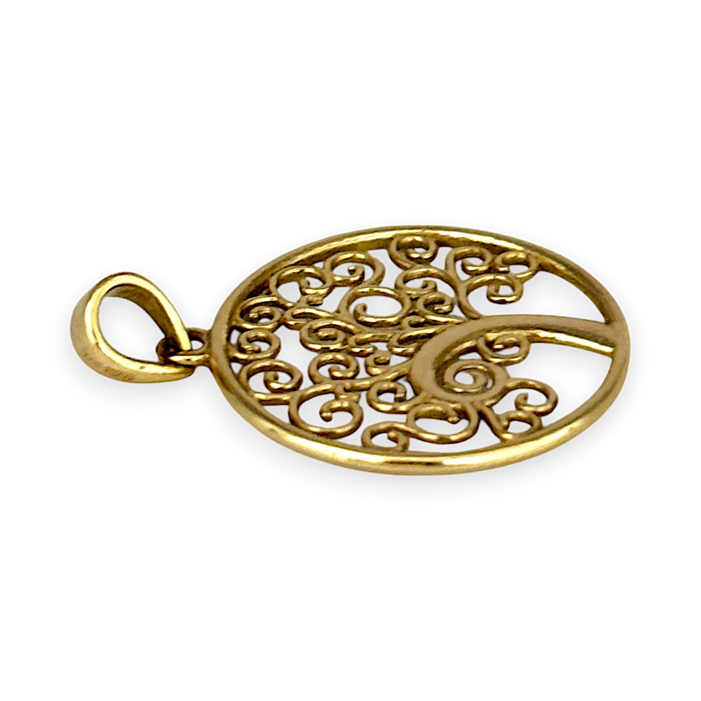9ct Gold Tree of Life Pendant. R # 981