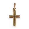 9ct Gold Cross Spherical Small Pendant. R # 983