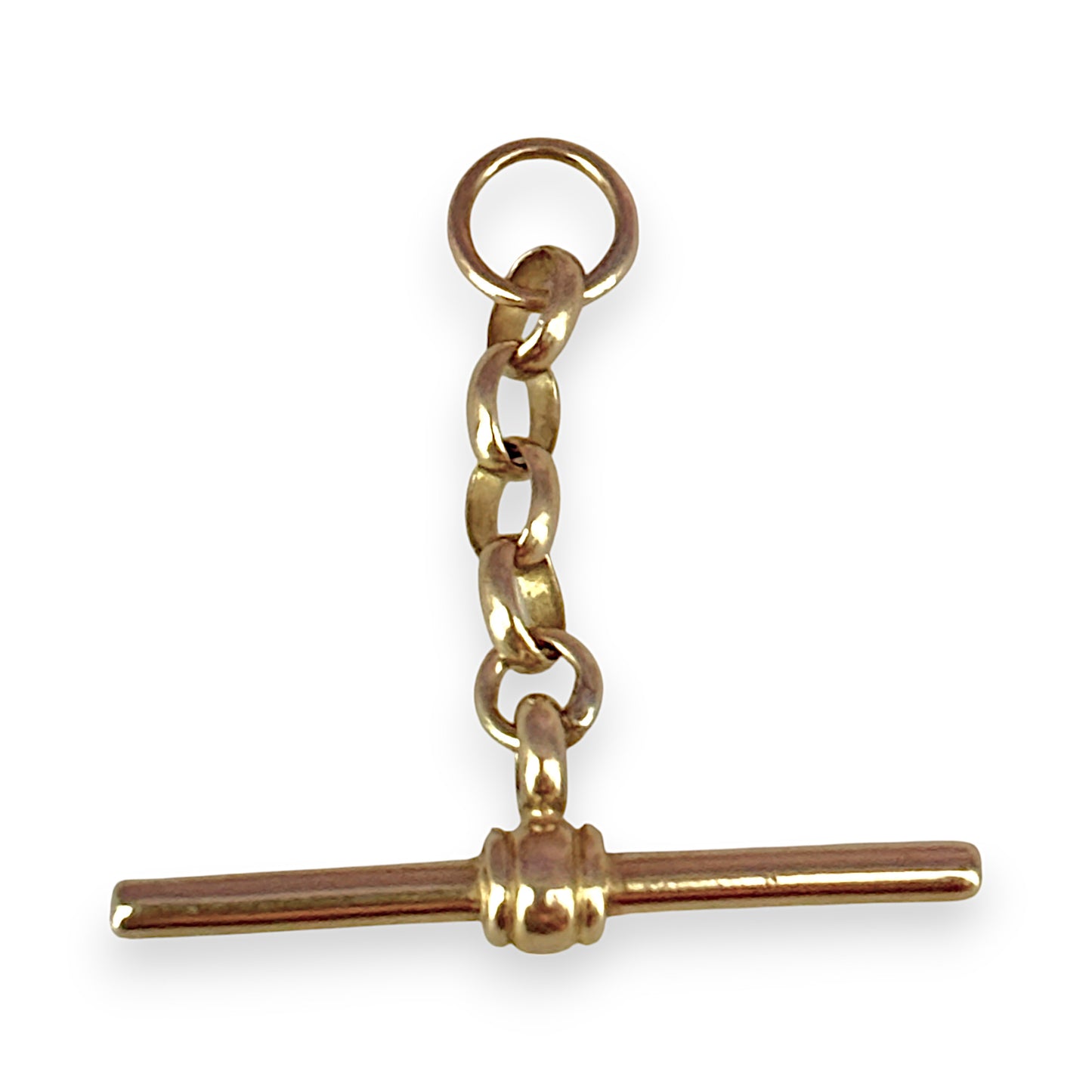 9ct Gold T-Bar Pendant. R # 986