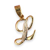 GOLD DEAL | 9K Gold Lovely L Pendant, As New