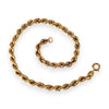 GOLD DEAL | 9ct Yellow Gold Rope Bracelet Length 20cm