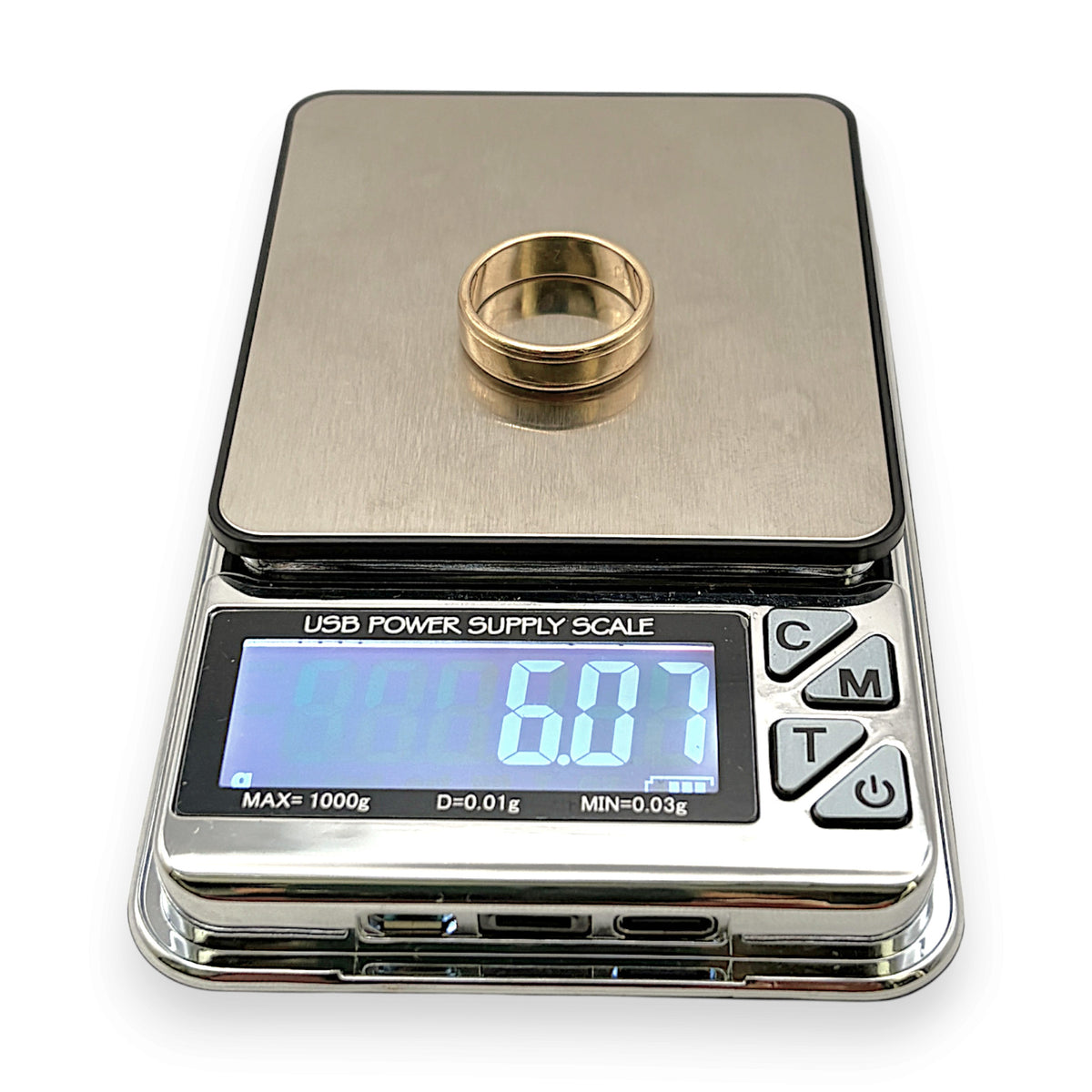 NZGD | 10ct Gold MICHAEL HILL Heritage Band Ring Size R
