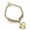 NZGD | 18ct Gold Celestial Heartline Bracelet 20cm