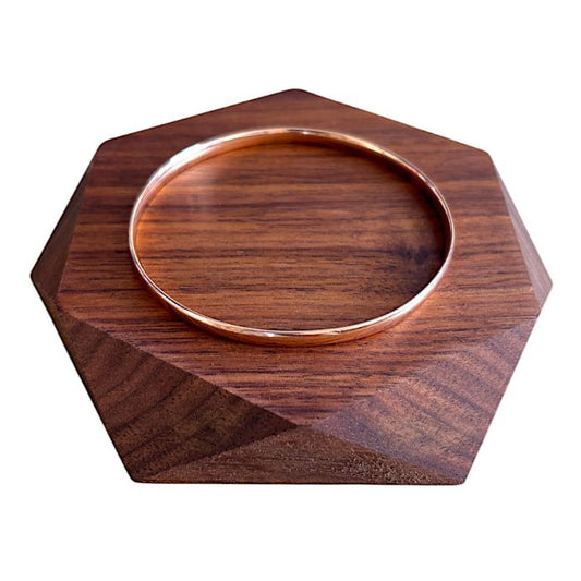 9ct Rose Gold Bangle