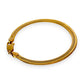 9ct Gold Snake Bracelet Length 18cm As New. R # 1000