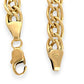 GOLD DEAL | FLASH SALE 9ct (9K) Gold Refurbished 7.9mm Double Curb Link 22cm Bracelet