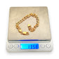 GOLD DEAL | FLASH SALE 9ct (9K) Gold Refurbished 7.3mm Double Curb Link Bracelet Length 19cm