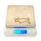 GOLD DEAL | FLASH SALE 9ct (9K) NZ Gold Refurbished Flat Curb Link Bracelet 19cm, 4.4mm wide