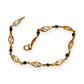 GOLD DEAL | FLASH SALE 9ct (9K) Gold 18cm Serenova Link & Sapphire Bracelet