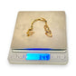 GOLD DEAL | FLASH SALE 9ct (9K) Gold 18cm Serenova Link & Sapphire Bracelet