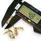 GOLD DEAL | FLASH SALE 9ct (9K) Gold 18cm Serenova Link & Sapphire Bracelet