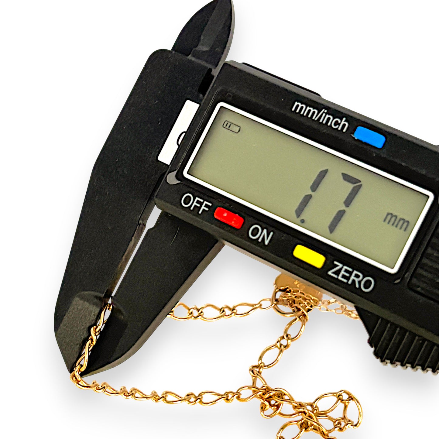 GOLD DEAL | 9ct (9K) Gold 1x1 Figaro Link Bracelet with Heart Padlock Length 20cm