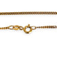 GOLD DEAL | 9ct (9K) Gold Soft Feel Rounded Curb Link 50cm Chain