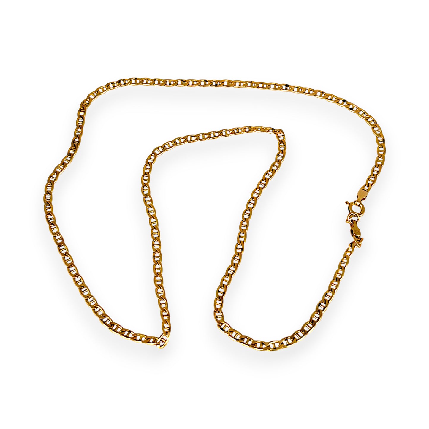 GOLD DEAL | 9ct (9K) Gold Mariner 50cm Chain Refurbished