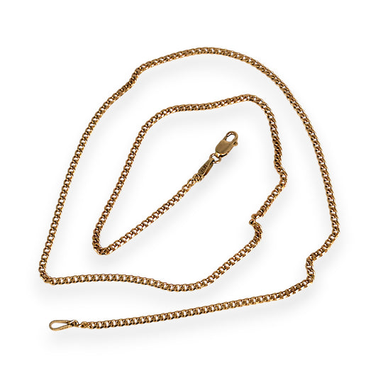 GOLD DEAL | NZ 9ct (9K) Gold Majestic Curb Link 45cm Chain Refurbished