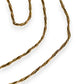 GOLD DEAL | 9ct (9K) Gold Spiraled Brilliance Twist 54cm Chain Refurbished