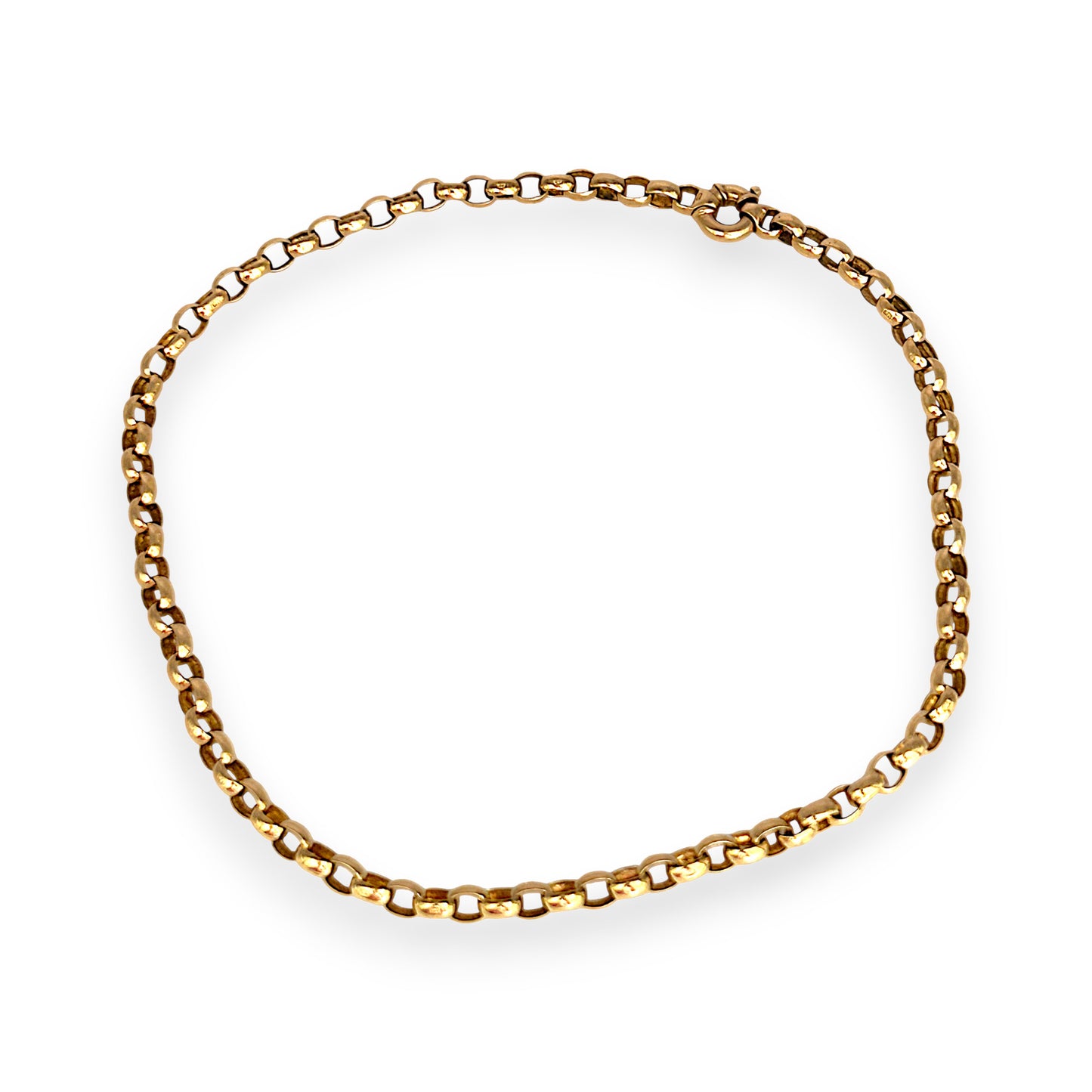GOLD DEAL | 9ct (9K) Gold Imperial Loop Belcher Chain 50cm - Stunning Investment