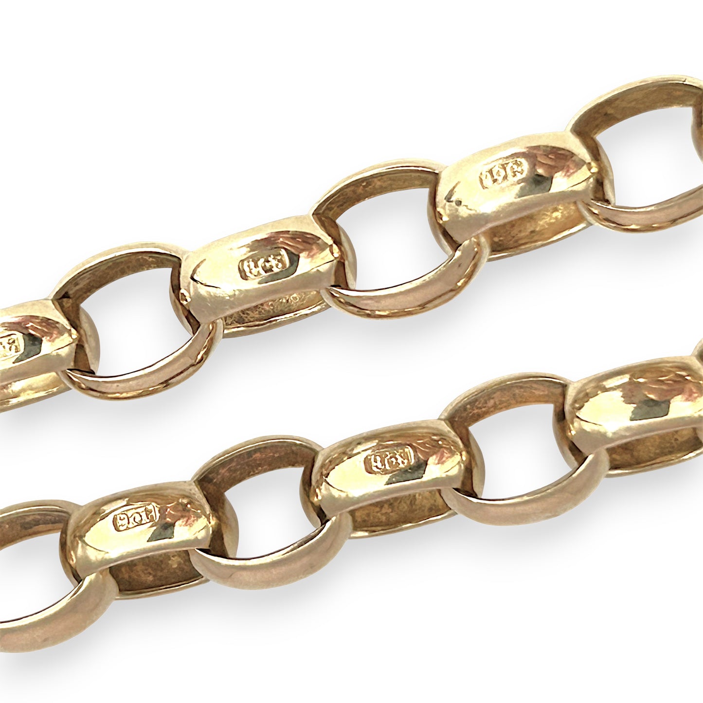 GOLD DEAL | 9ct (9K) Gold Imperial Loop Belcher Chain 50cm - Stunning Investment