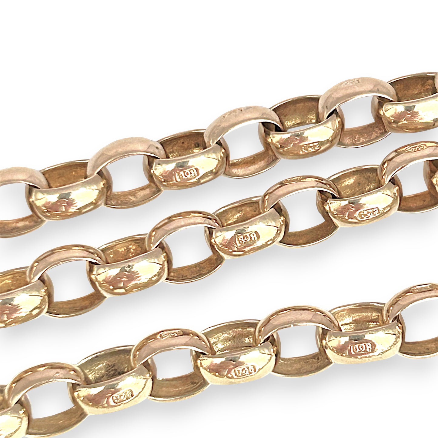 GOLD DEAL | 9ct (9K) Gold Imperial Loop Belcher Chain 50cm - Stunning Investment