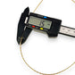 GOLD DEAL | 18ct (18K) Y/W Gold Two Tone Fine Cord Chain Length 36cm