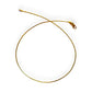 GOLD DEAL | 18ct (18K) Y/W Gold Two Tone Fine Cord Chain Length 36cm